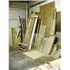 Image 1 : LOT OF LUMBER ALONG WALL