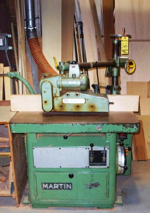 MARTIN T25 TILTING SHAPER W/ POWER FEED