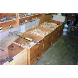 LOT FOUR BOXES DOWL PEGS