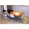 Image 1 : CONFERENCE TABLE AND CHAIRS
