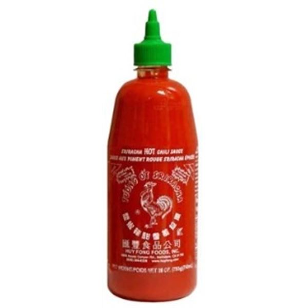 714ML BOTTLE OF HUY FONG FOODS HOT CHILI SAUCE