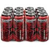 Image 2 : CASE OF 12 473ML CANS OF ROCKSTAR FRUIT PUNCH