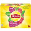 Image 1 : CASE WITH 12 LIPTON RASPBERRY ICED TEA
