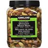 Image 1 : 1.13KG CONTAINER KIRKLAND UNSALTED MIXED NUTS