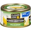 Image 1 : CASE WITH 24 X 85G CLOVER LEAF DILL & LEMON TUNA