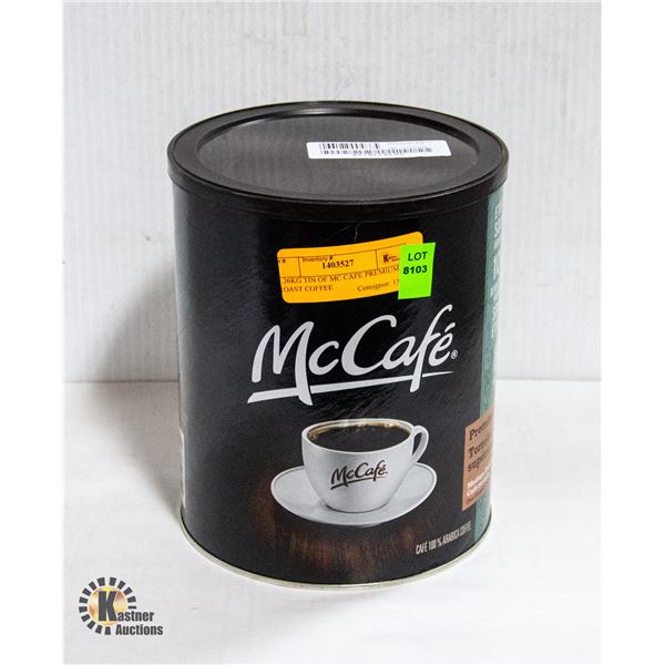 1.36KG TIN OF MC CAFE PREMIUM ROAST COFFEE