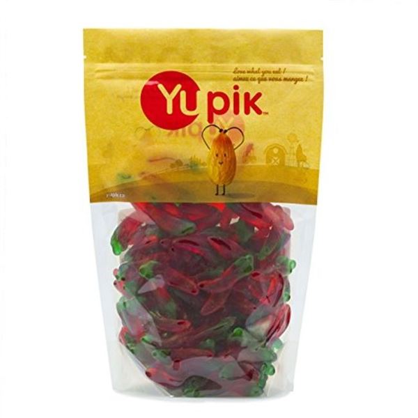 1KG BAG OF YUPIK GUMMY RED PEPPERS