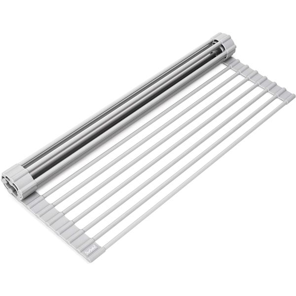 NEW UNBOXED SURPAHS ROLL UP DISH DRYING RACK
