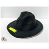 Image 1 : BLACK SIZE 57 BLACK COSTUME COWBOY HAT