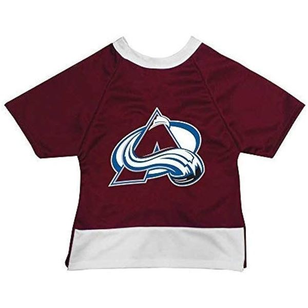 NEW SMALL SIZE DOG JERSEY, COLORADO AVALANCHE