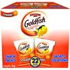 Image 1 : NEW CASE OF 22 PEPPERIDGE FARM GOLDFISH SNACK PACK