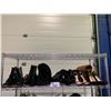 Image 1 : SHELF OF ASSORTED SHOES INCLUDING; ARTICA, STUART WEITZMAN, SANDRO & MORE