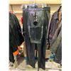 Image 2 : LOT OF STUDDED & SPIKED LEATHER VESTS & LEATHER PANTS