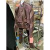Image 5 : LOT OF ASSORTED CLOTHING INCLUDING; VINCE SILK SHIRT, ASSORTED JACKETS & MOTORCYCLE SUIT