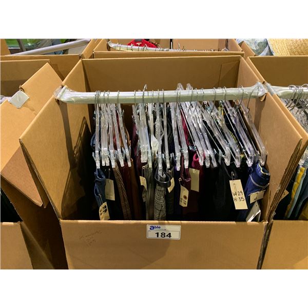 WARDROBE BOX OF ASSORTED SKIRTS