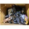Image 2 : WARDROBE BOX OF ASSORTED SHOES