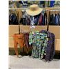 Image 2 : WARDROBE BOX OF ASSORTED CLOTHING INCLUDING; SUIT JACKETS, SUMMER SHIRTS, SKIRTS & MORE