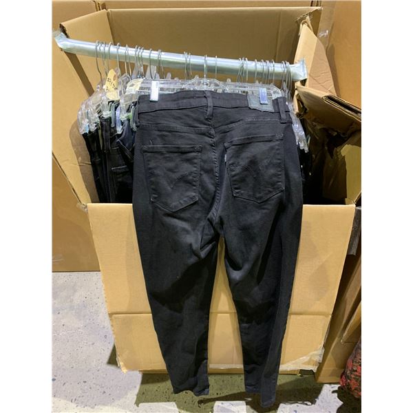 WARDROBE BOX OF ASSORTED PANTS