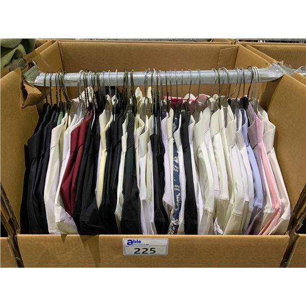 WARDROBE BOX OF ASSORTED DRESS SHIRTS