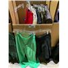 Image 1 : WARDROBE BOX OF ASSORTED CLOTHING INCLUDING; JACKETS, DRESSES, PANTS & MORE