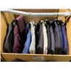 Image 2 : WARDROBE BOX OF ASSORTED SUITS & SUIT JACKETS