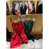 Image 1 : WARDROBE BOX OF ASSORTED CLOTHING INCLUDING; JACKETS, DRESSES, PANTS & MORE
