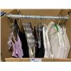 Image 2 : WARDROBE BOX OF ASSORTED CLOTHING INCLUDING; SHIRTS & JACKETS