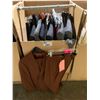 Image 1 : WARDROBE BOX OF ASSORTED SUITS