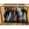 Image 2 : WARDROBE BOX OF ASSORTED SUITS