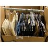 Image 2 : WARDROBE BOX OF ASSORTED CLOTHING INCLUDING; JUMPSUIT, SWEATERS, DRESSES & MORE