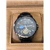 Image 1 : MENS WILLIAM JOURDAIN AUTOMATIC 2580 WATCH, OPEN HEART MOVEMENT WITH SUB DIALS,