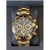 Image 1 : MENS ZIHLMANN & CO Z400 WATCH, CHRONOGRAPH MOVEMENT, GOLD COLOUR STAINLESS