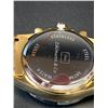 Image 2 : MENS ZIHLMANN & CO Z400 WATCH, CHRONOGRAPH MOVEMENT, GOLD COLOUR STAINLESS
