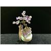 Image 2 : 5" AMETHYST BONSAI TREE ON AMETHYST BASE RETAIL $260 (DETACHED FROM BASE)