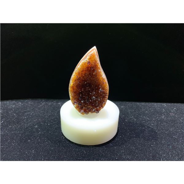 DARK CITRINE FLAME (HEATED AMETHYST) RETAIL $269