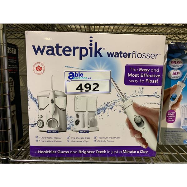 WATERPIK WATERFLOSSER ULTRA & NANO