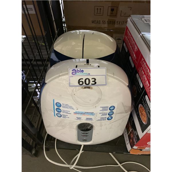 2 HOMEDICS DEHUMIDIFIERS