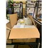 Image 2 : SHELF LOT OF ASSORTED ITEMS INCLUDING; FACE MASKS, LED WALL MOUNTS AND MORE