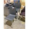 Image 1 : 8 GREY CHAIRS