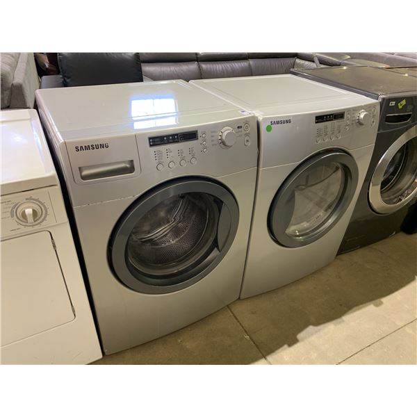 SAMSUNG FRONT LOAD WASHER AND DRYER SET