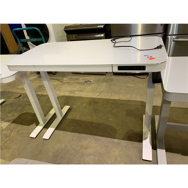 AIR LIFT HEIGHT ADJUSTABLE DESK *UNKNOWN WORKING CONDITION*