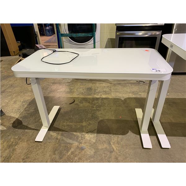 AIR LIFT HEIGHT ADJUSTABLE DESK *UNKNOWN WORKING CONDITION*