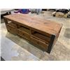 Image 2 : WOODEN COFFEE TABLE WITH CONTENTS