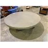 Image 2 : ROUND COFFEE TABLE 55" *SOME DAMAGE*