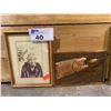 Image 2 : INDIGENOUS PICTURES AND ARTIST SIGNED FISH PLAQUE