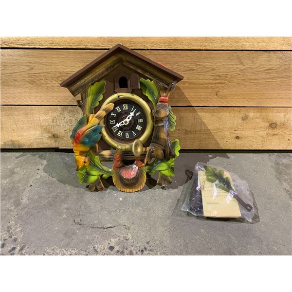 WOODEN CUCKOO CLOCK