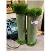 Image 1 : 2 ROLLS OF FAKE GRASS