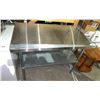 Image 2 : STAINLESS STEEL PREP TABLE 48" X 30" X 35"