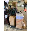 Image 2 : PALLET OF ASSORTED CLUTCH CHAIR PARTS & TIRE