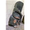 Image 2 : LARGE ARTIST SIGNED AFRICAN STONE ELEPHANT SCULPTURE 45" TALL